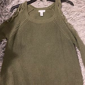 Green hunter long sleeve shirt